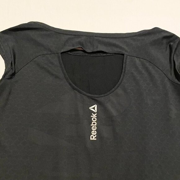 Reebok Womens Shirt Size Small Tank Top Back Cutout Activewear - Picture 10 of 16